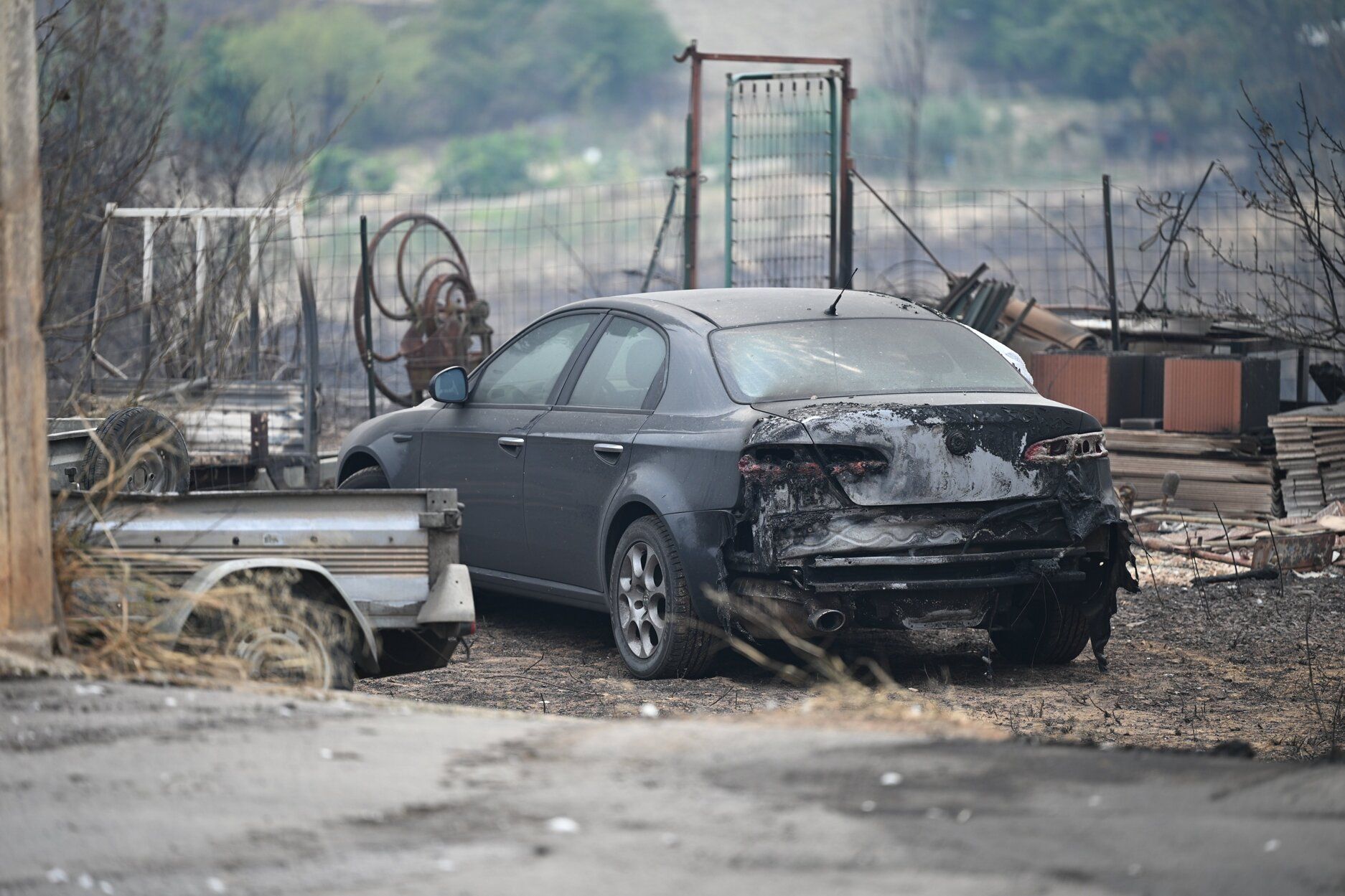 Francia lucha contra uno de los peores incendios en medio siglo