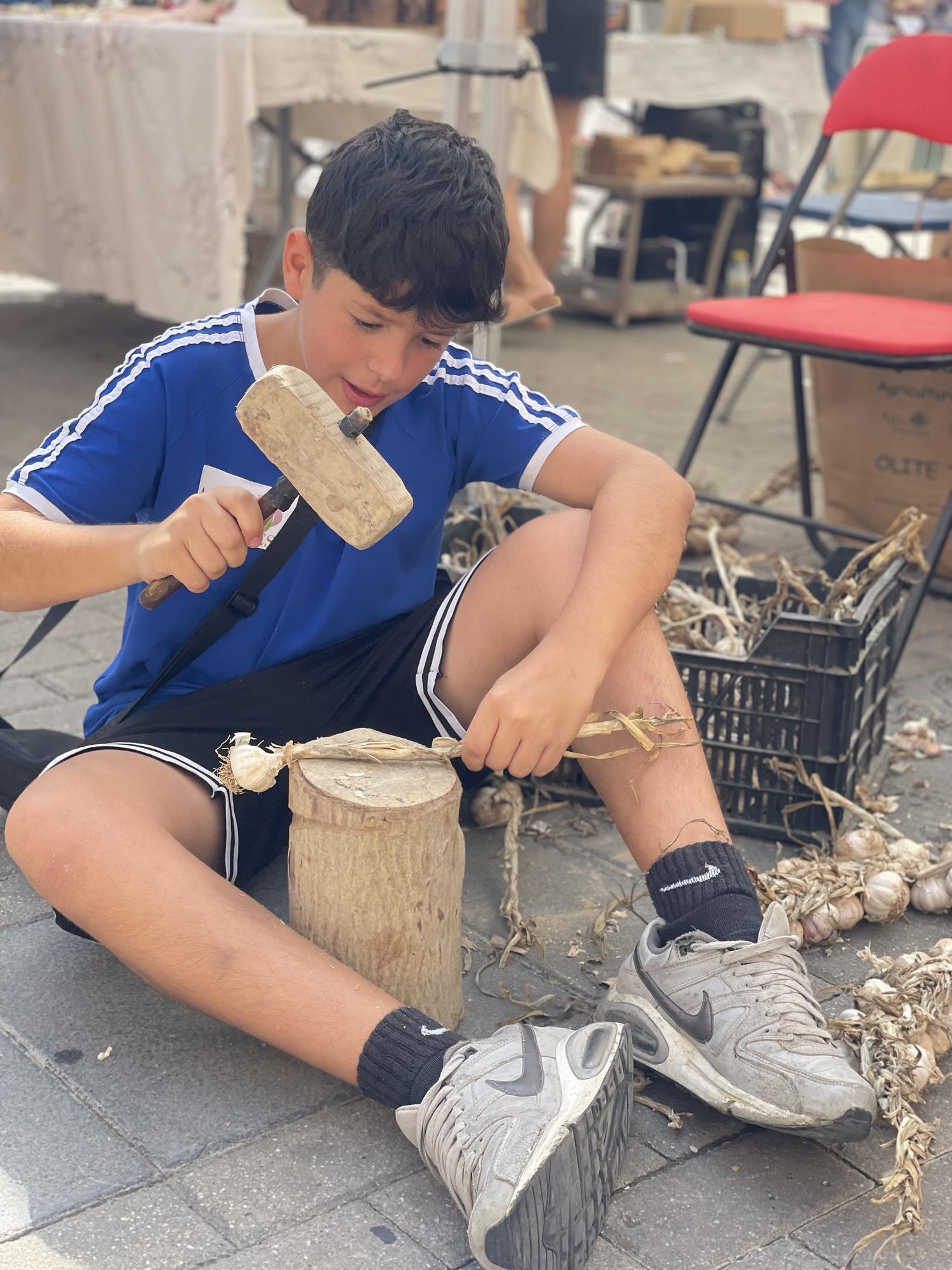 Falces celebra el XII Día del Ajo