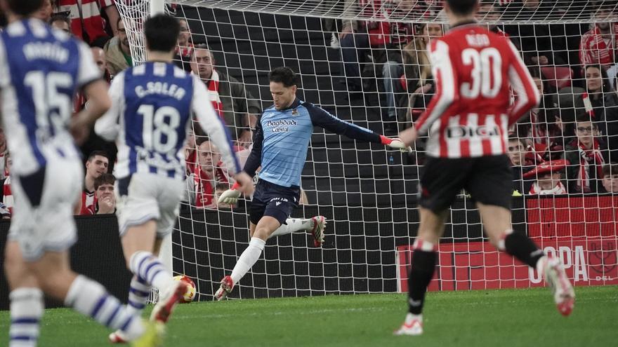 Las mejores imágenes de la ida de Copa del Rey en San Mamés