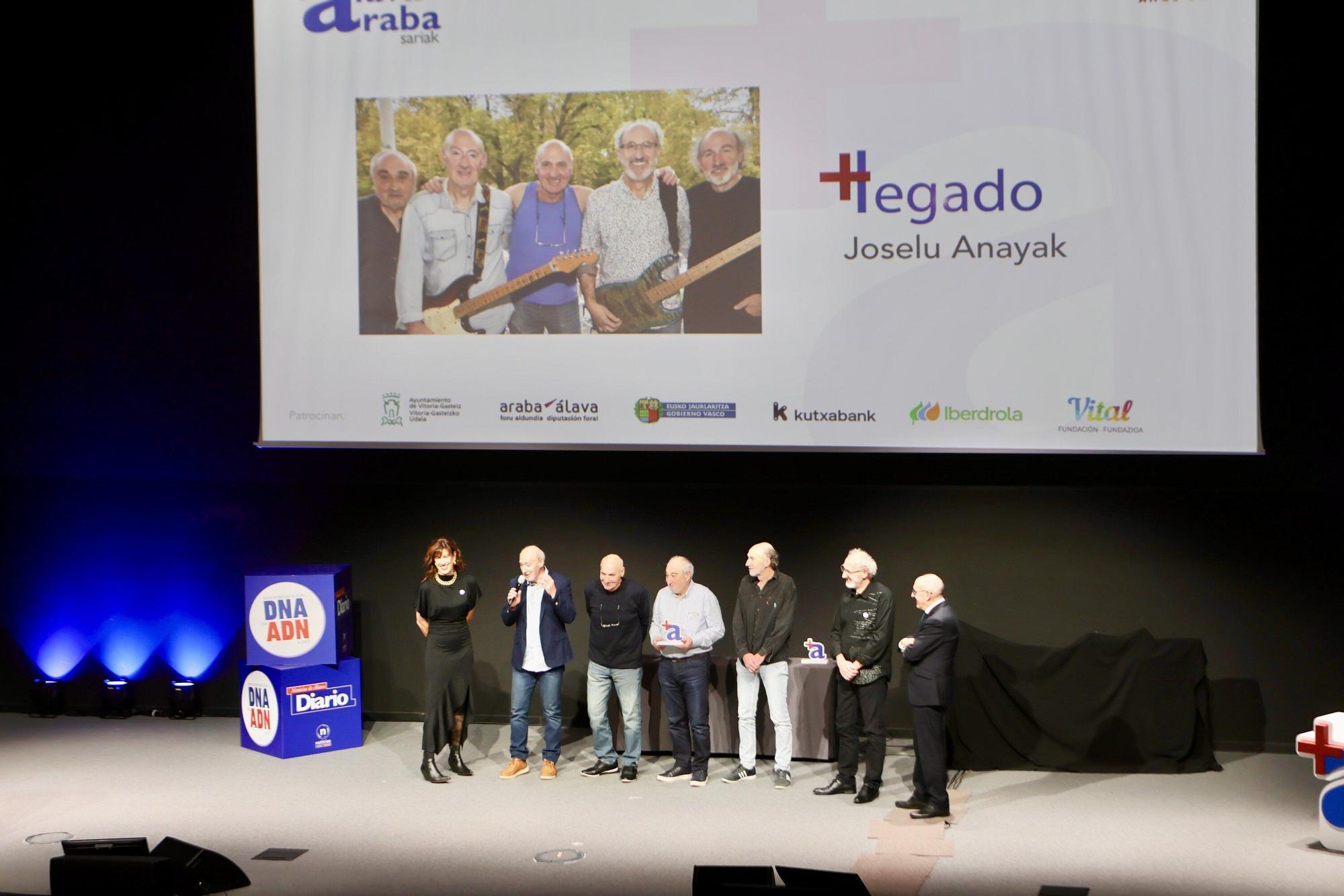 En imágenes: Así ha sido la entrega de los Premios +Álava Sariak