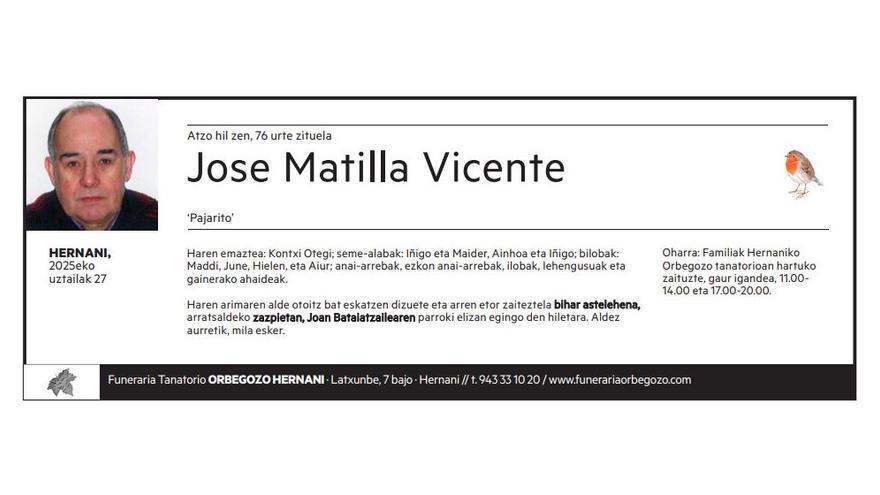 Jose Matilla Vicente