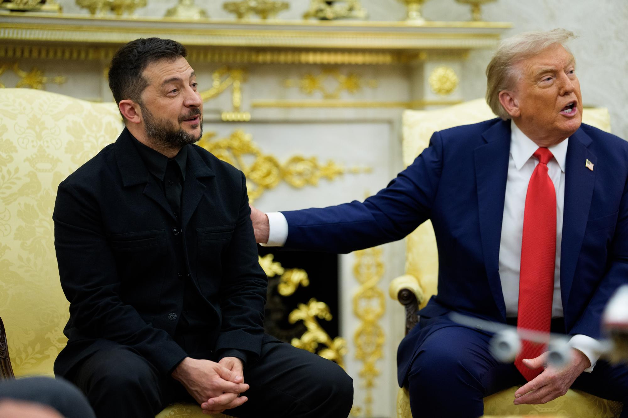 Las imágenes de la histórica reunión entre Trump, Zelenski y los líderes europeos en la Casa Blanca