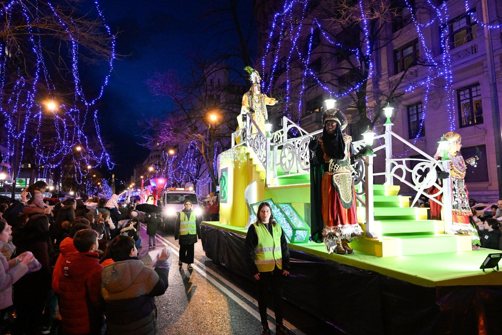 En imágenes: Así ha sido la Cabalgata de los Reyes Magos en Bilbao