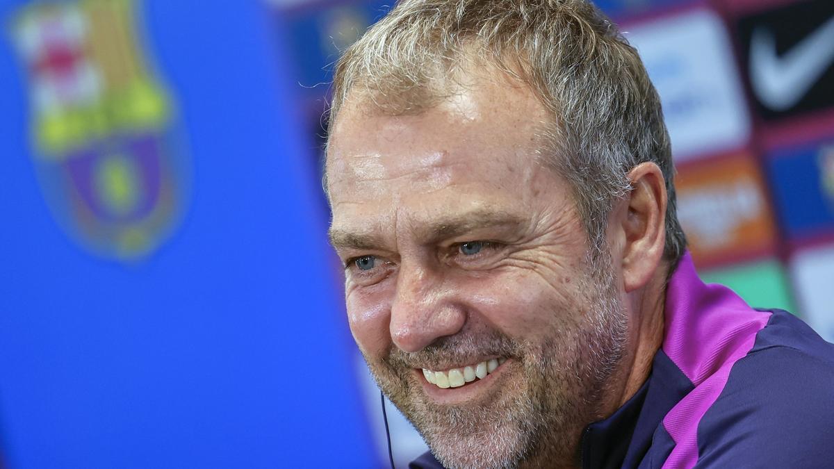 Hansi Flick, entrenador del Barcelona