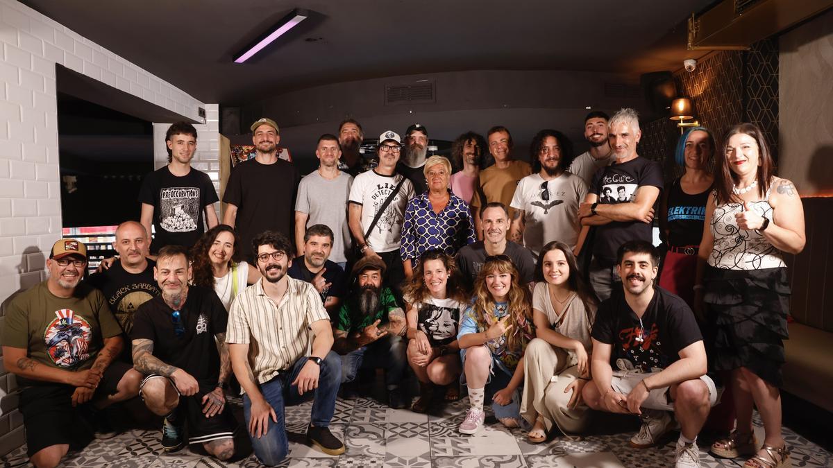 &#039;La Muestra de Metal, Pop-Rock Aste Nagusia&#039; erakustaldiaren aurkezpena.