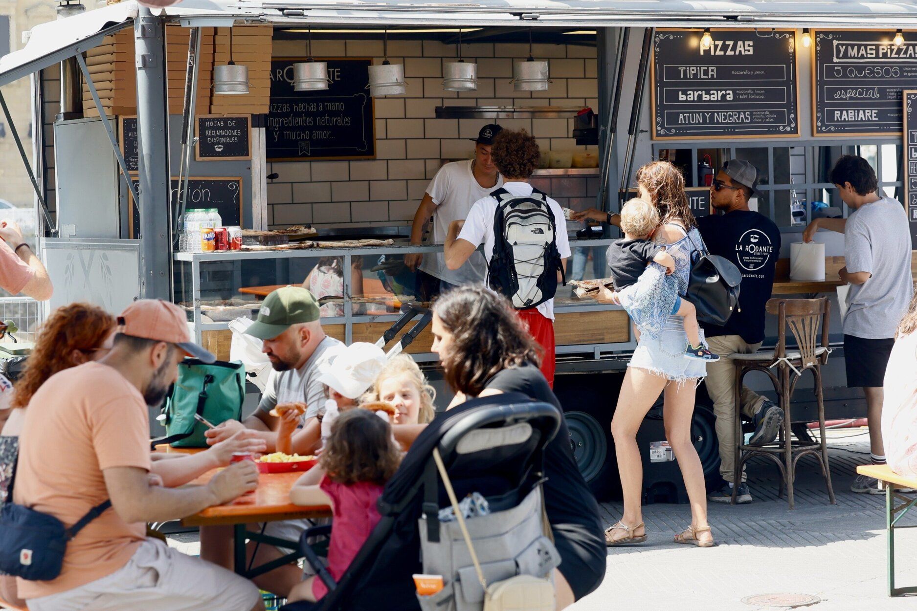 Food trucks.