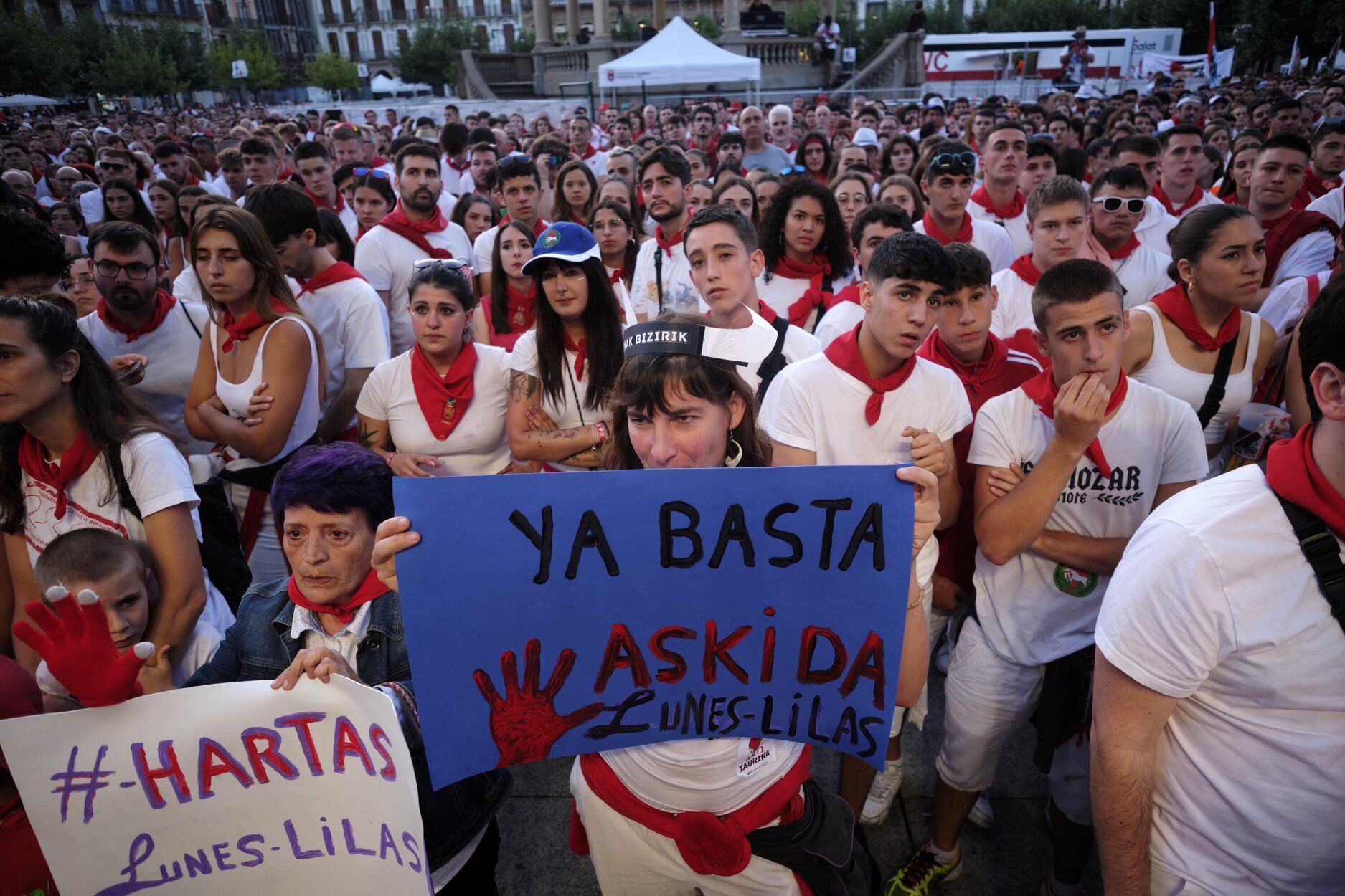Iruña es un clamos contra las agresiones sexistas