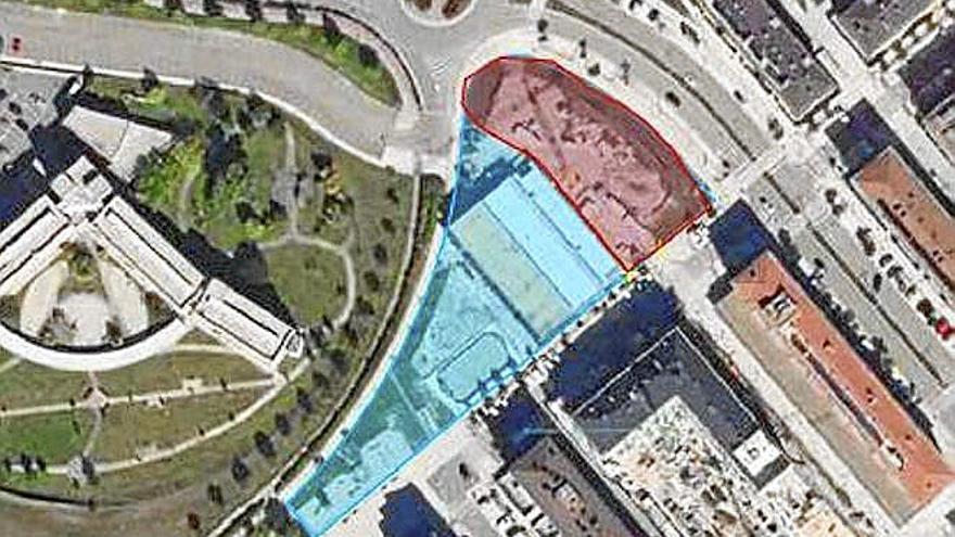 Una pista pump-track en el polígono de Mutilva