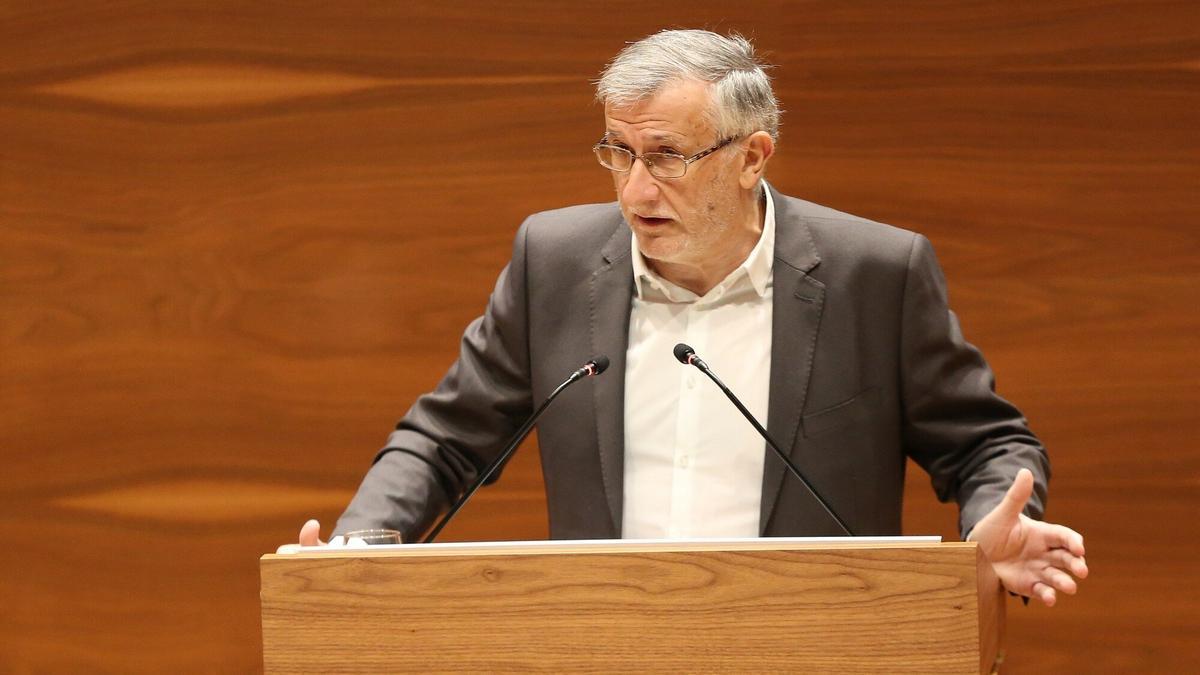 El vicepresidente primero y consejero de Presidencia e Igualdad, Félix Taberna.