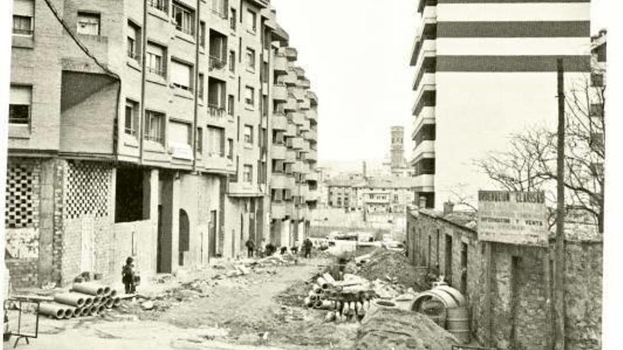 Urbanización de la calle Pablo Sarasate de Tudela