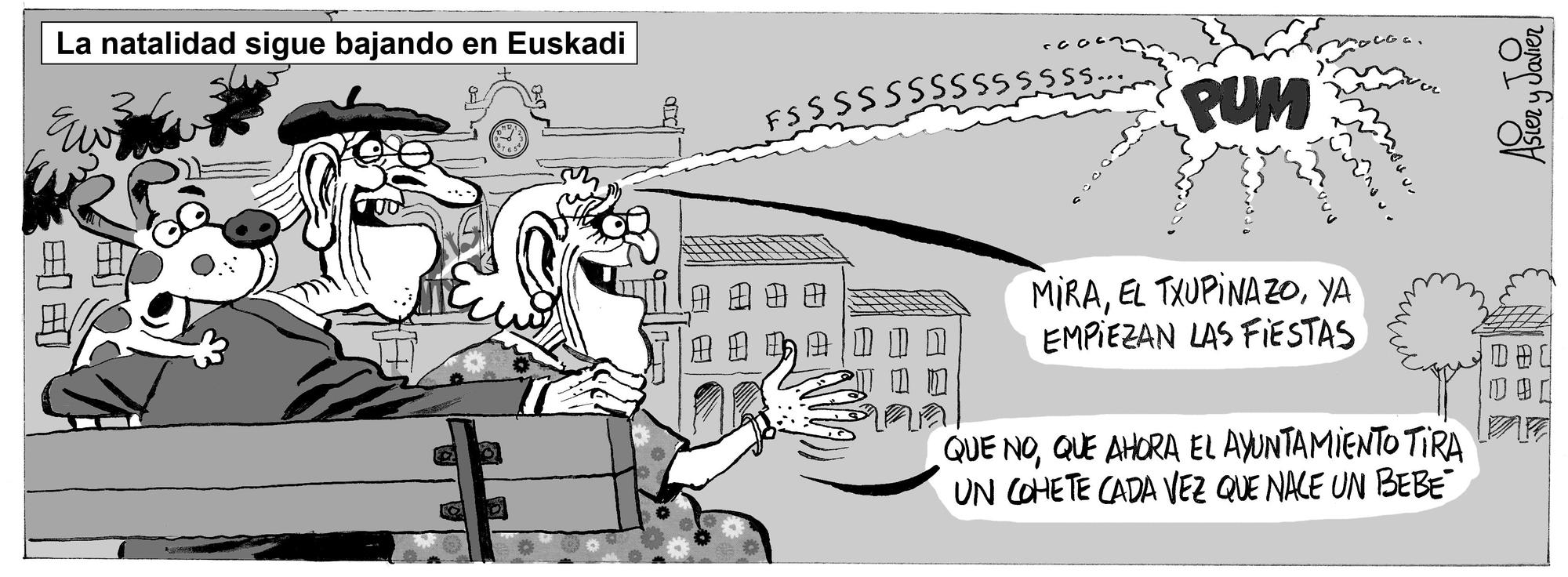 La tira de Asier y Javier del jueves 18 de agosto