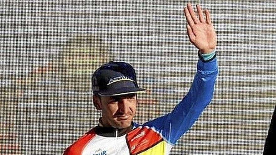 Gorka Izagirre, en el podio del Tour de La Provence.