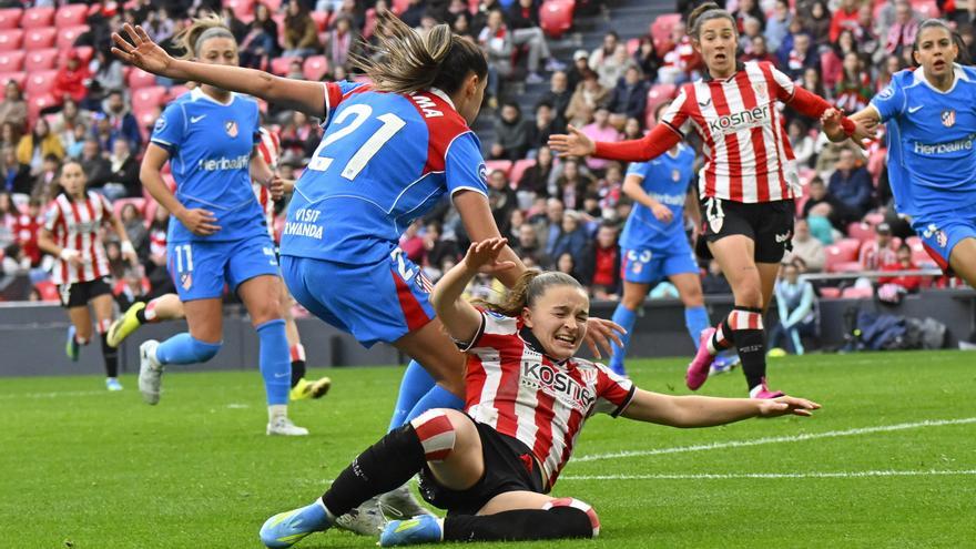 El Athletic, incapaz de superar la tela de araña del Atlético