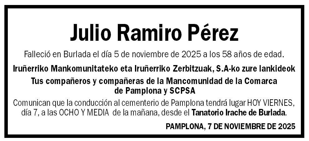 Julio Ramiro Pérez