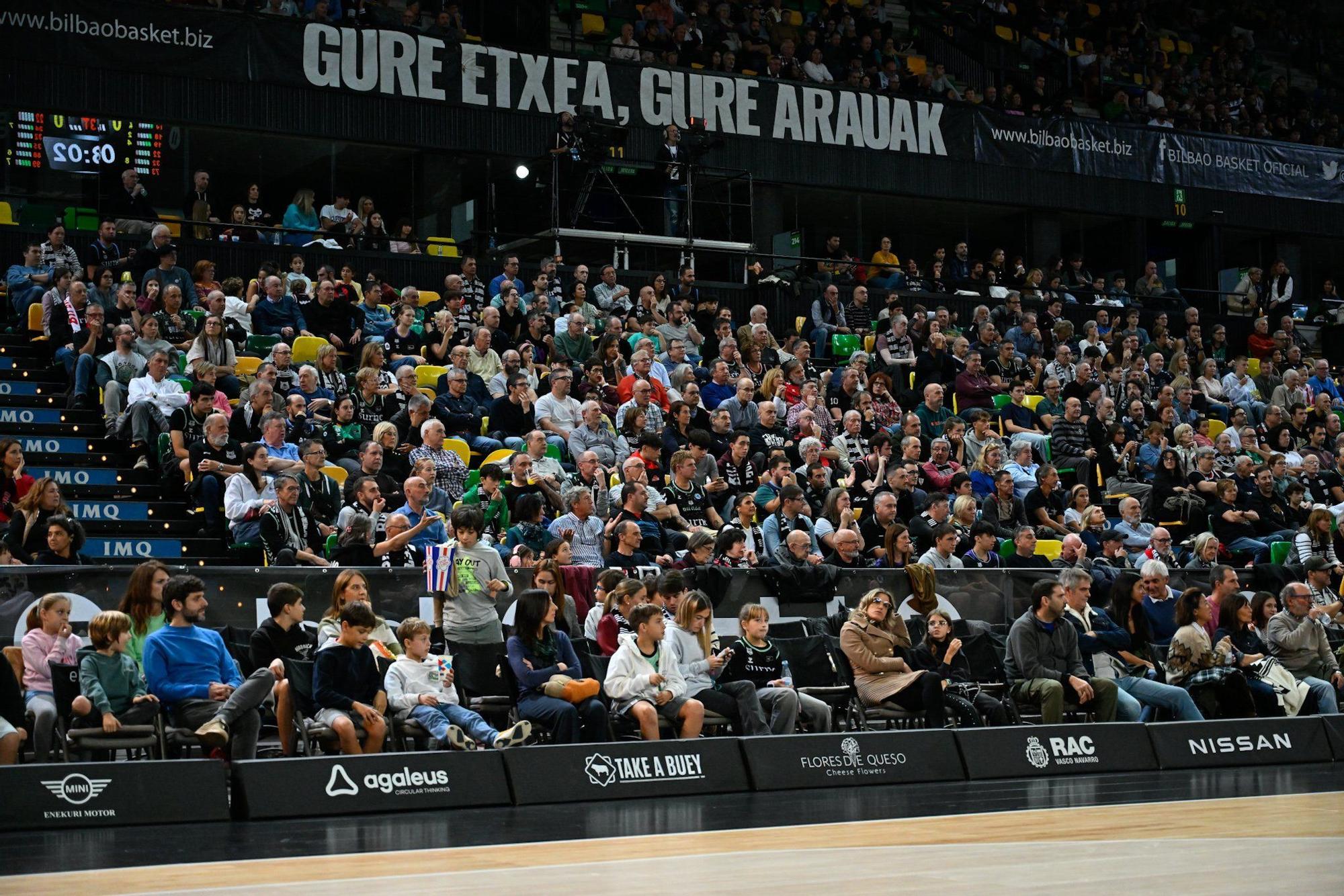 El Surne Bilbao Basket-Morabanc Andorra, en imágenes