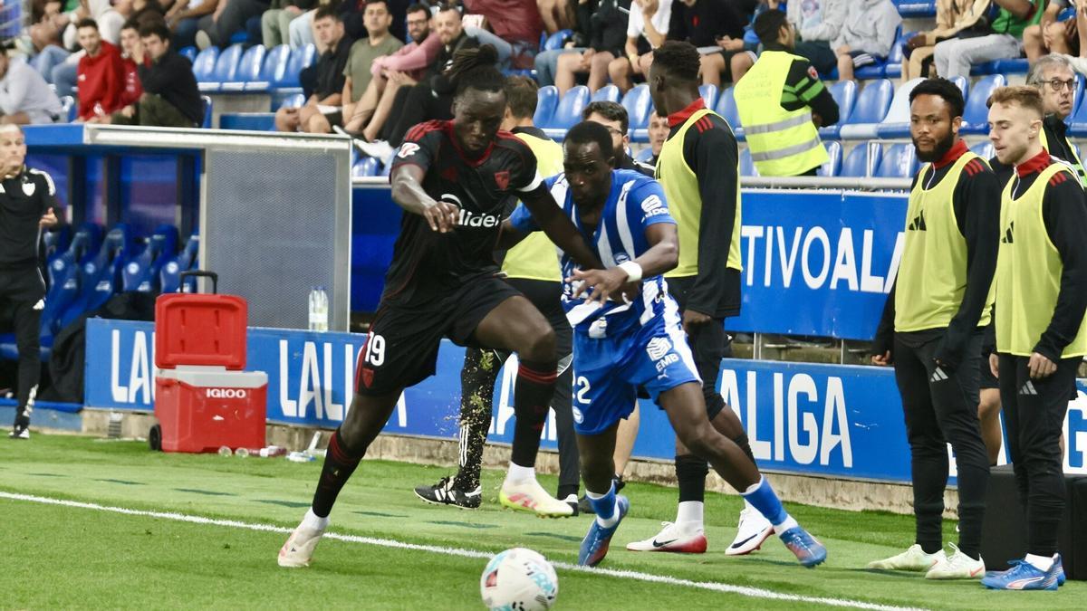 Moussa Diarra disputó sus últimos minutos en Liga hasta la fecha frente al Sevilla, el día 20 de septiembre.