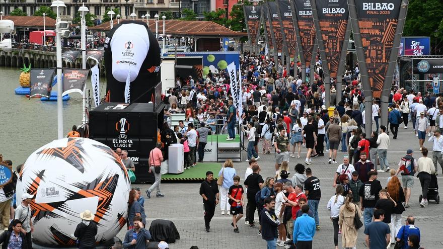 La final de la UEFA Europa League 2025 en Bilbao genera un impacto de más de 52 millones en la economía vasca
