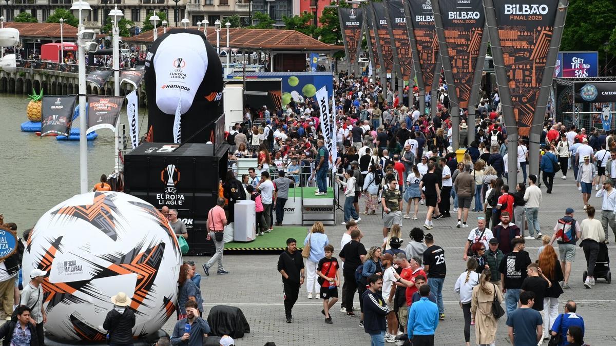 La final de la UEFA Europa League 2025 en Bilbao genera un impacto de más de 52 millones en la economía vasca