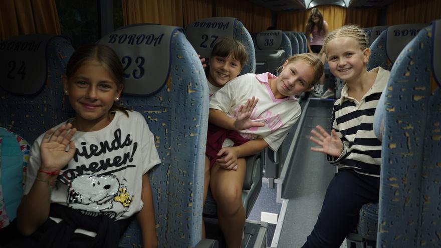Familia de acogida de niños ucranianos: &quot;Sabemos que no es un adiós definitivo, sino un hasta luego&quot;