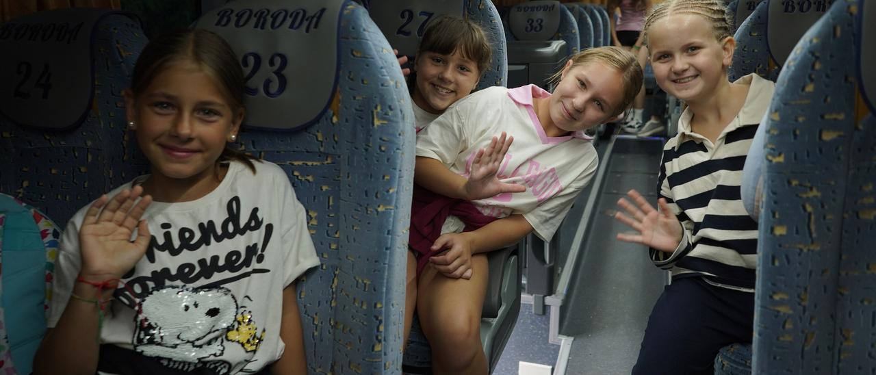 En imágenes: El regreso a Ucrania tras un verano maravilloso en Euskadi