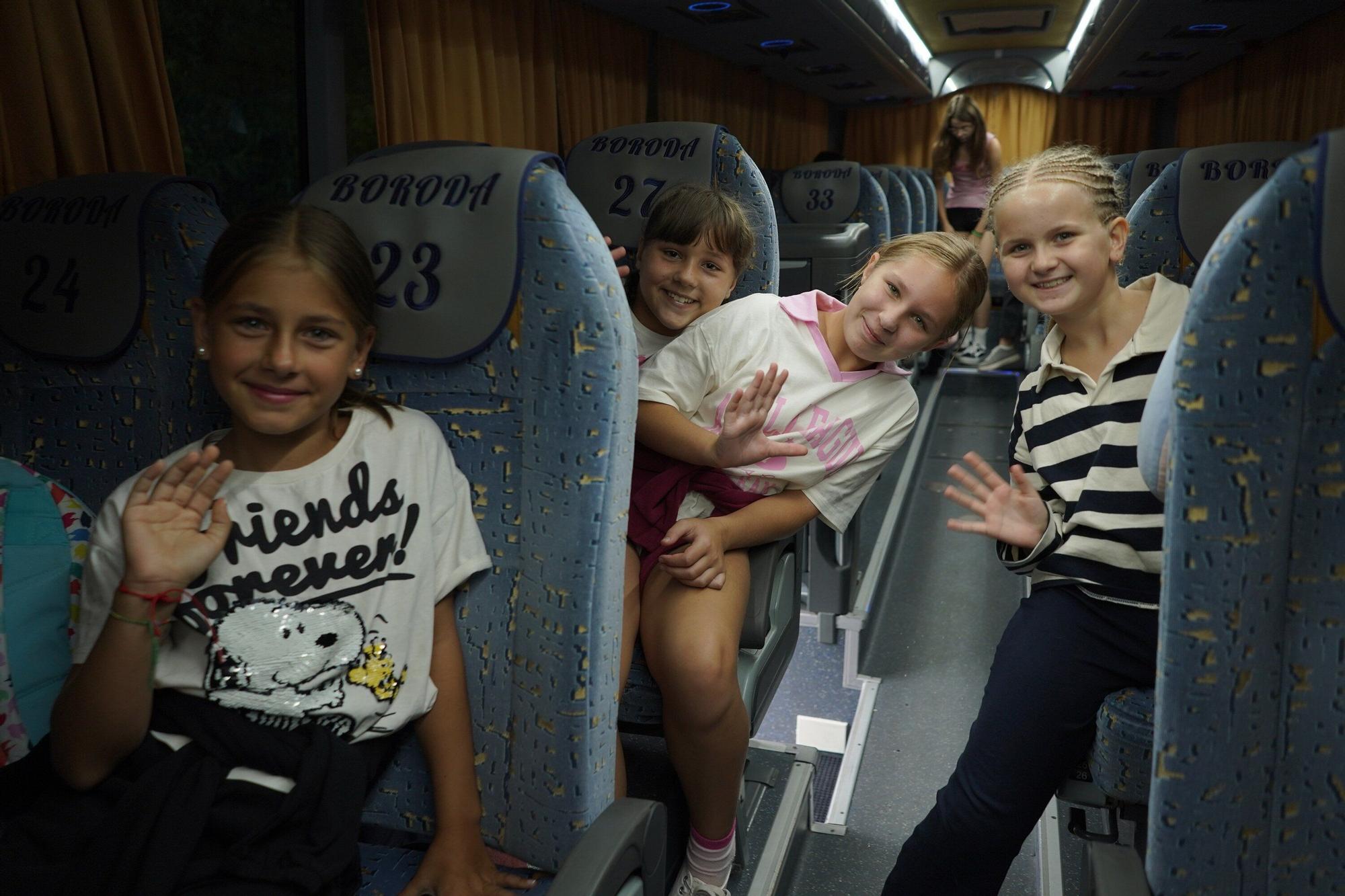 En imágenes: El regreso a Ucrania tras un verano maravilloso en Euskadi