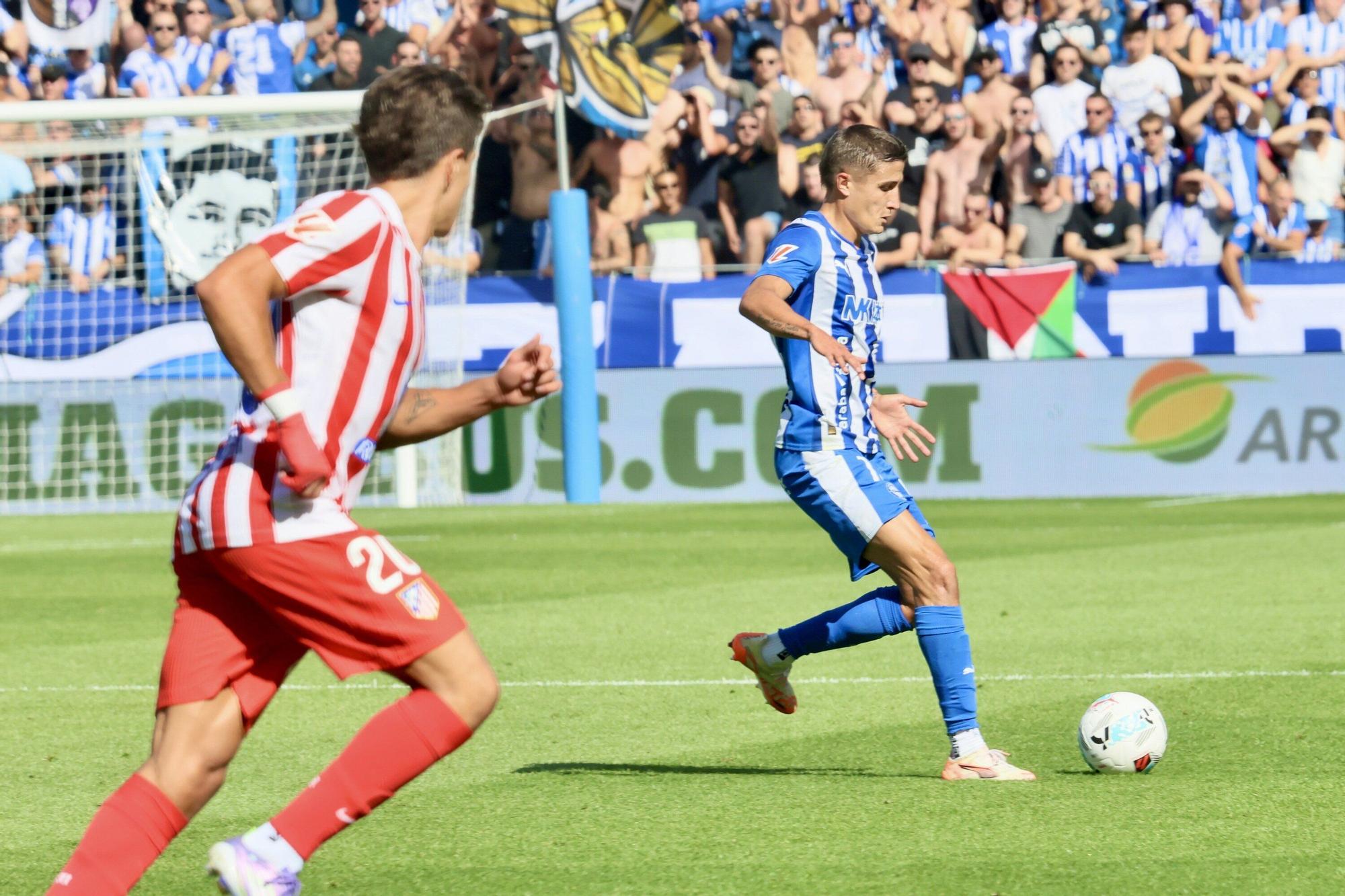 En imágenes: Un punto de oro para el Alavés tras empatar con el Atlético