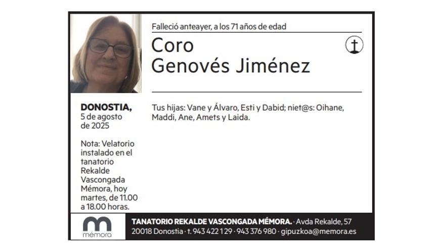 Coro Genovés Jiménez