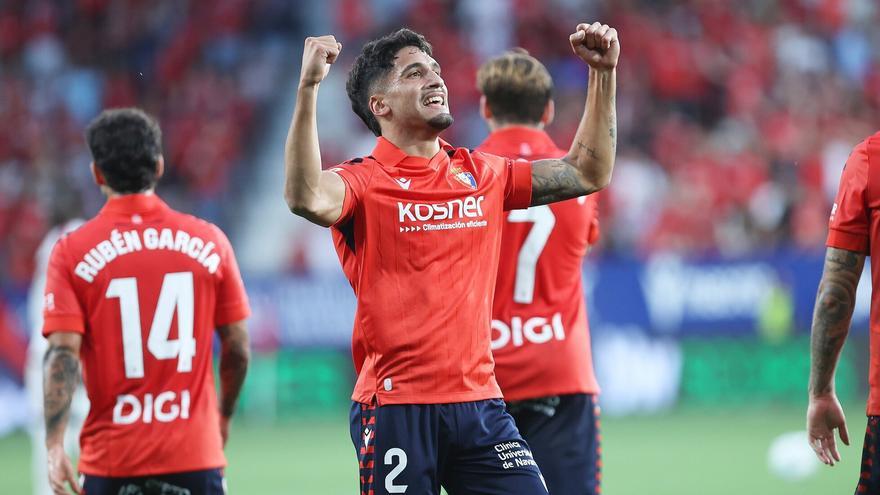 Osasuna se queda sin lateral derecho