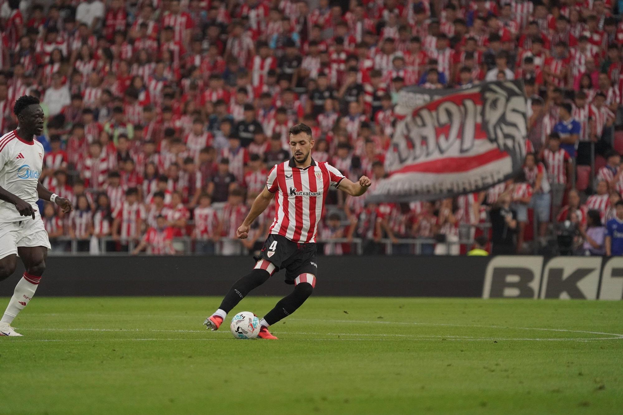 El Athletic-Sevilla, en imágenes