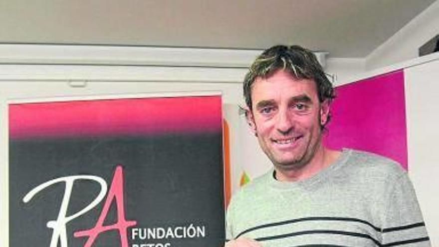 Ricardo Abad, en la presentación de ayer.