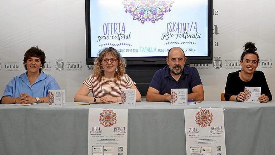 Goizeder Juango, Patricia Fernández, Gontzal Ibarrola y Maitane Fernández.