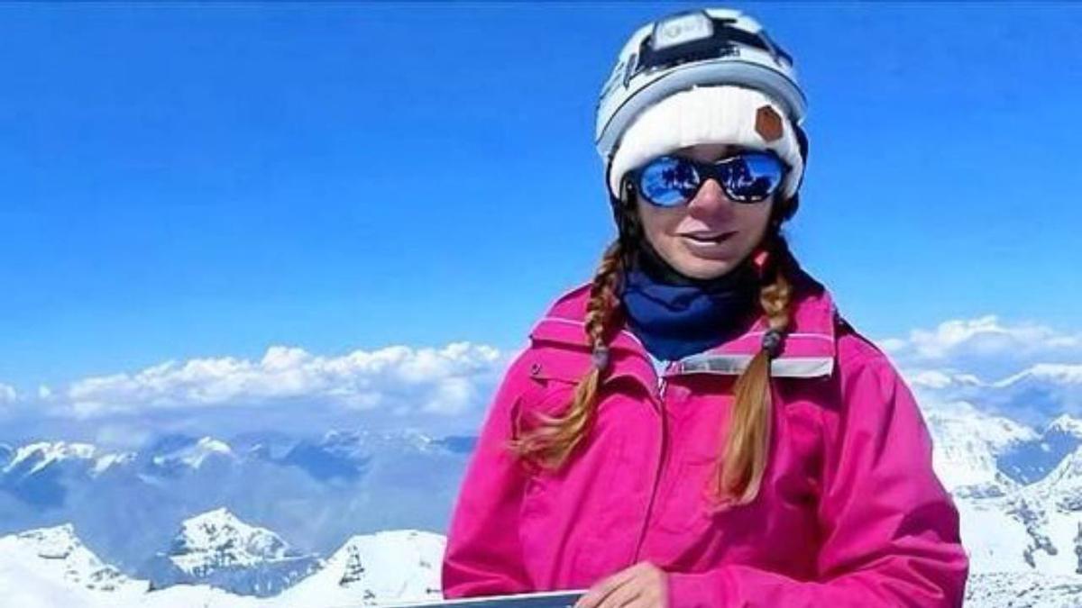La alpinista rusa Natalia Nagovitsyna