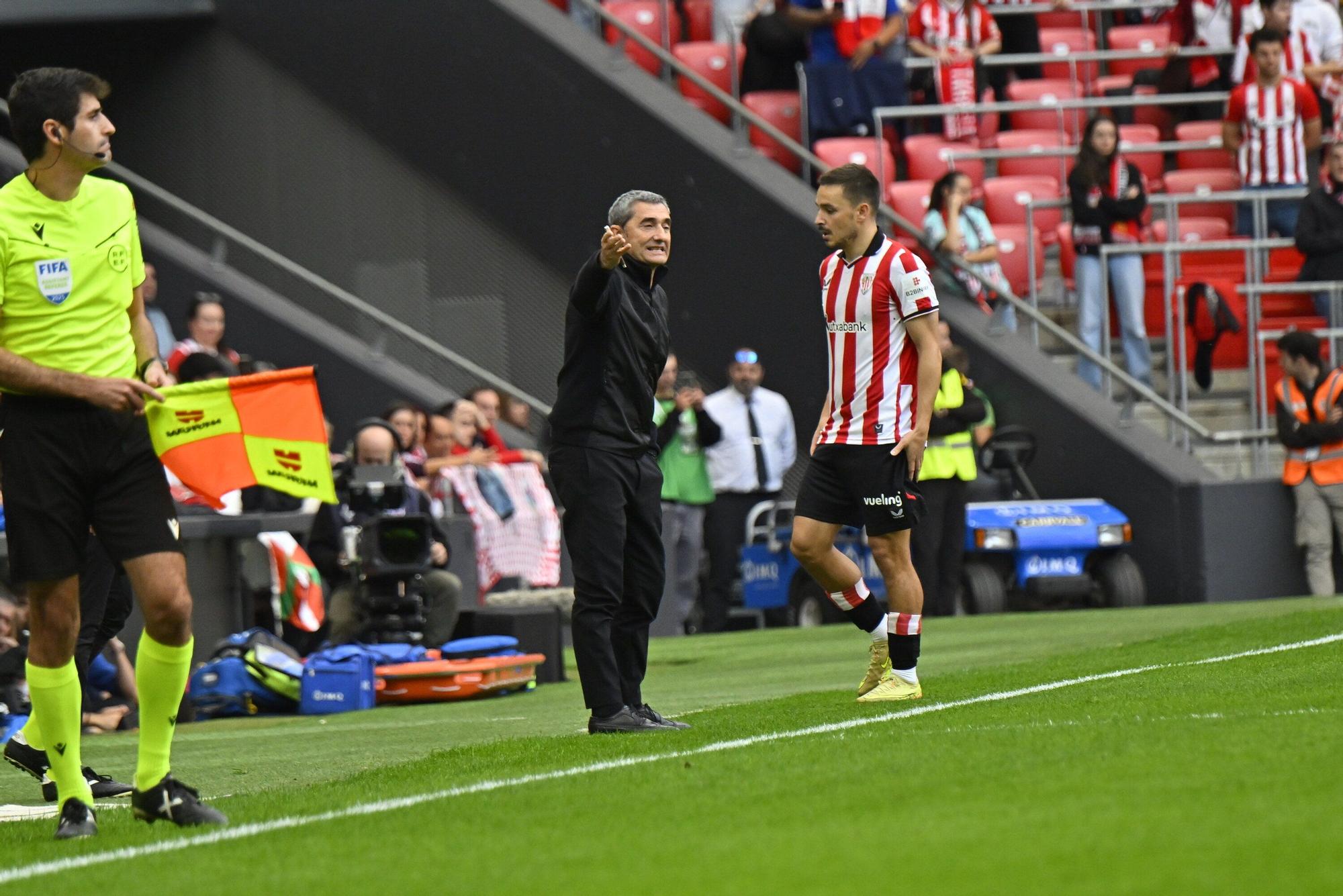 Athletic-Real Oviedo, en imágenes
