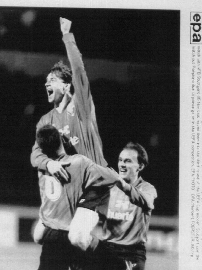 34 años desde que Osasuna acabó con el líder de la Bundesliga en la Copa de la UEFA