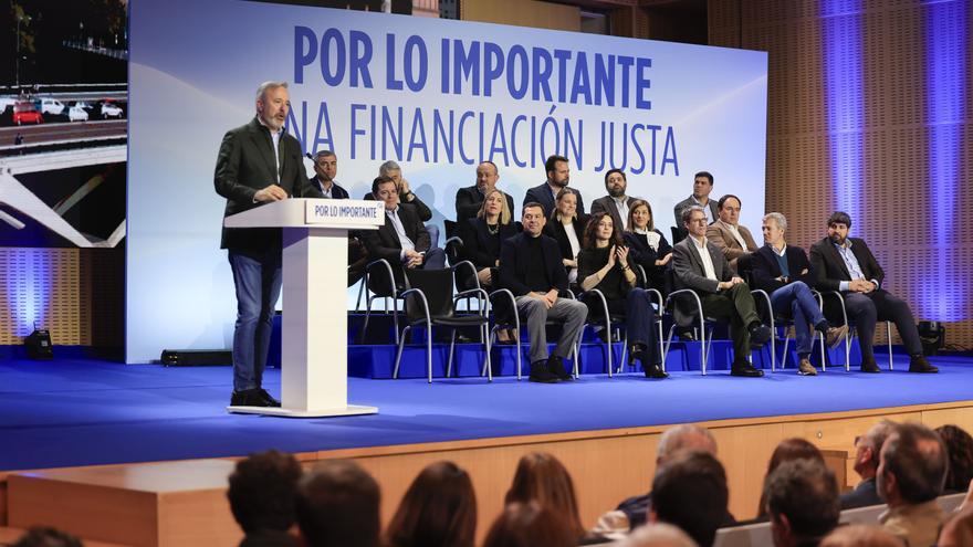 Los barones del PP firman una declaración con una propuesta de financiación autonómica