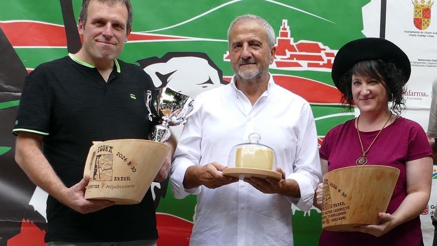 La Quesería Loperena, de Egozkue, ganadora el concurso de queso del Artzai Eguna