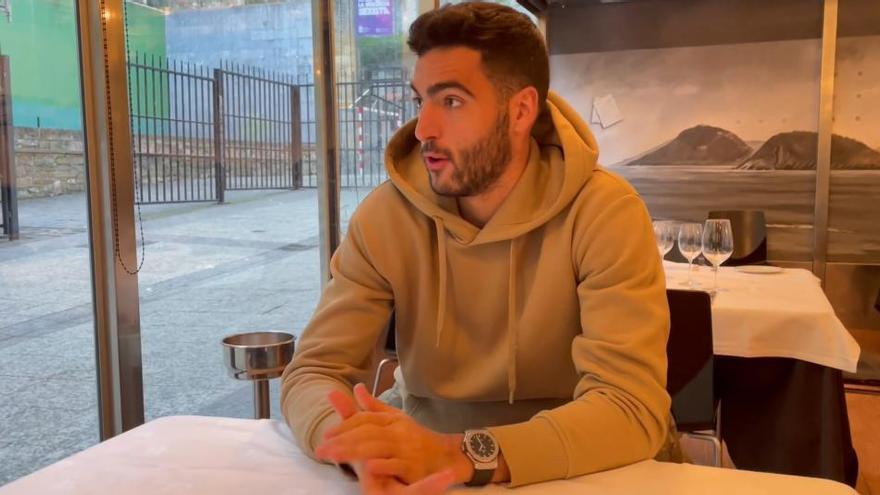 Mikel Merino recibe el Premio Txuleta