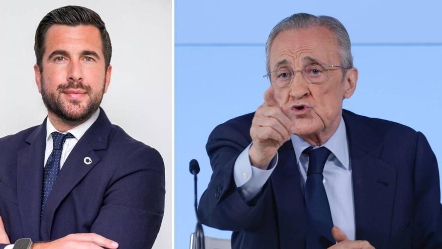 Florentino Pérez desafía a Enrique Riquelme, su posible rival, y reaviva su histórica pugna con Iberdrola