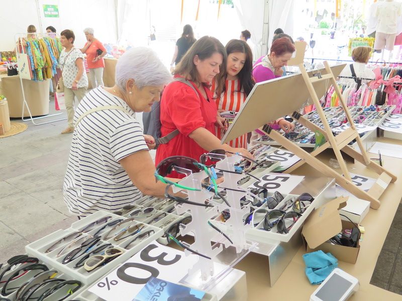 Feria de Verano de la asociación de comerciantes de Urretxu y Zumarraga