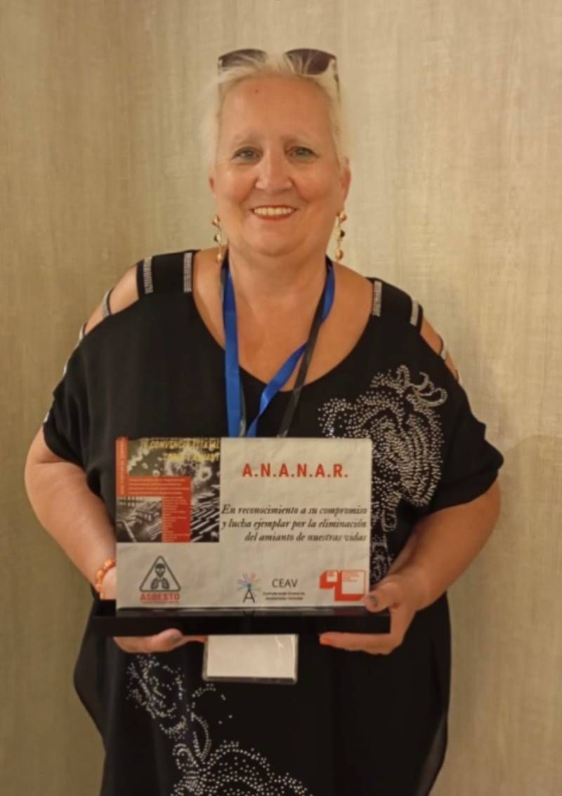 La Presidenta de A.N.A.N.A.R, María Asun Fernández