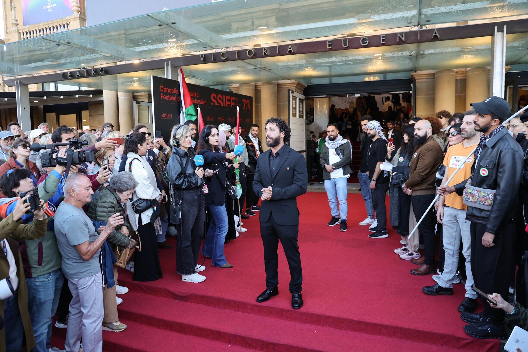 La voz de Hind Rajab | Fotos de la marcha en apoyo a Palestina en Donostia - San Sebastián