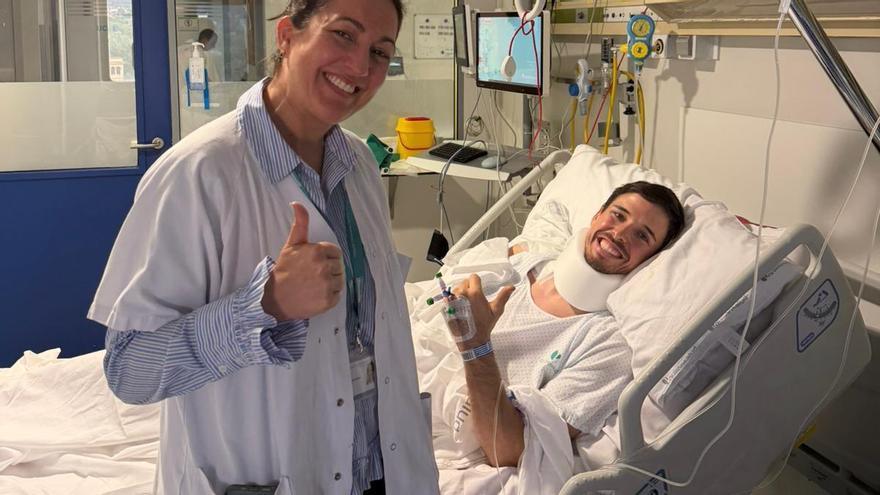 Álex Márquez recibe el alta médica y se irá a casa este lunes por la tarde