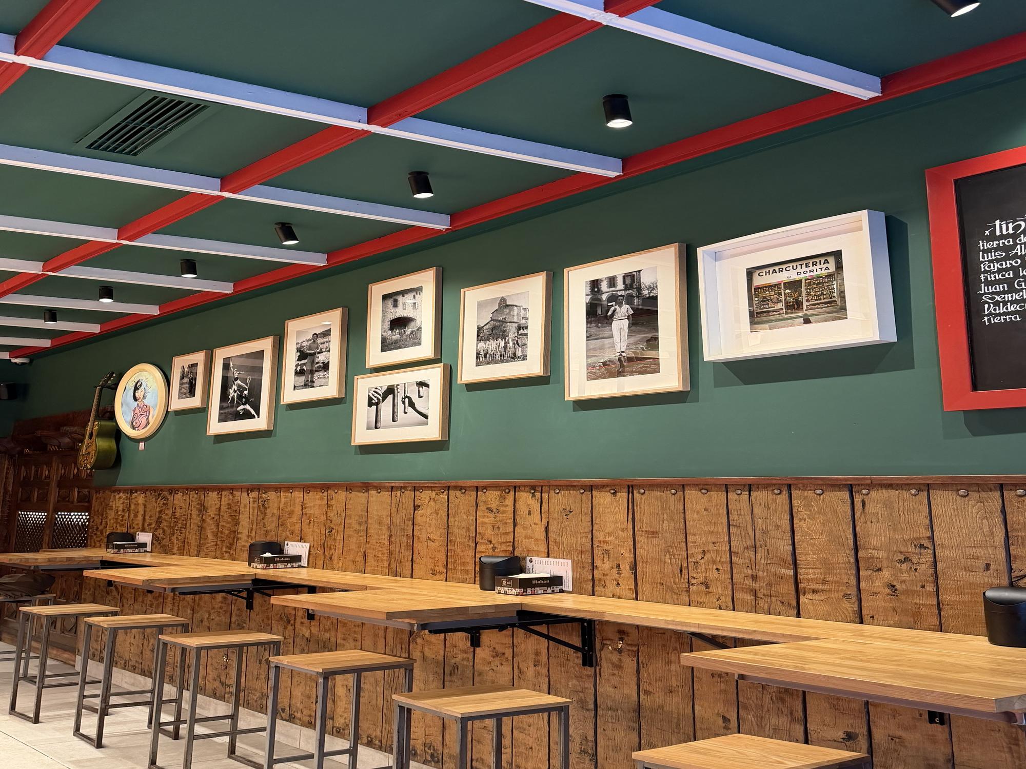 En imágenes: así es Txistorra Taberna