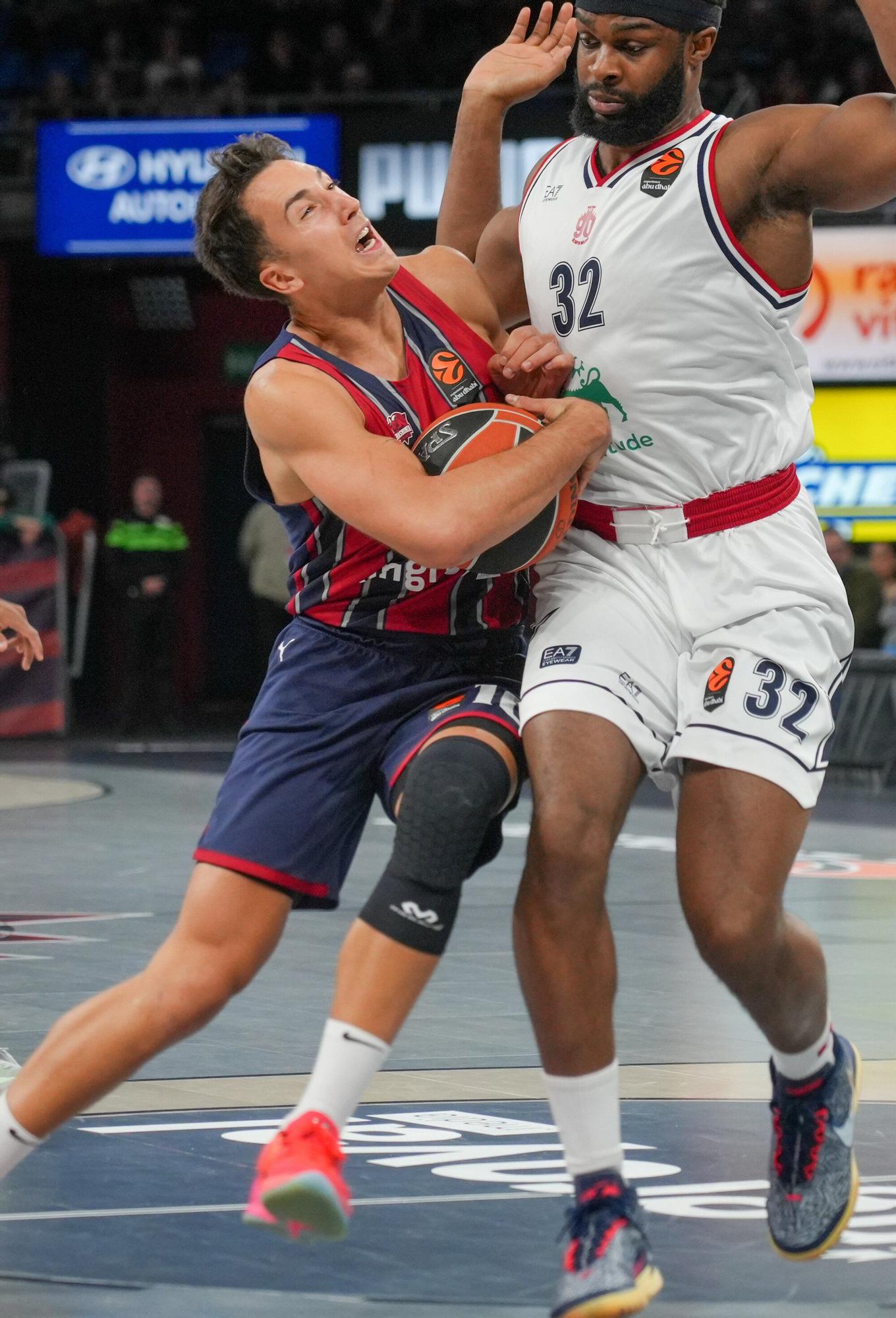 En imágenes: Baskonia se impone a Armani Milan con solvencia