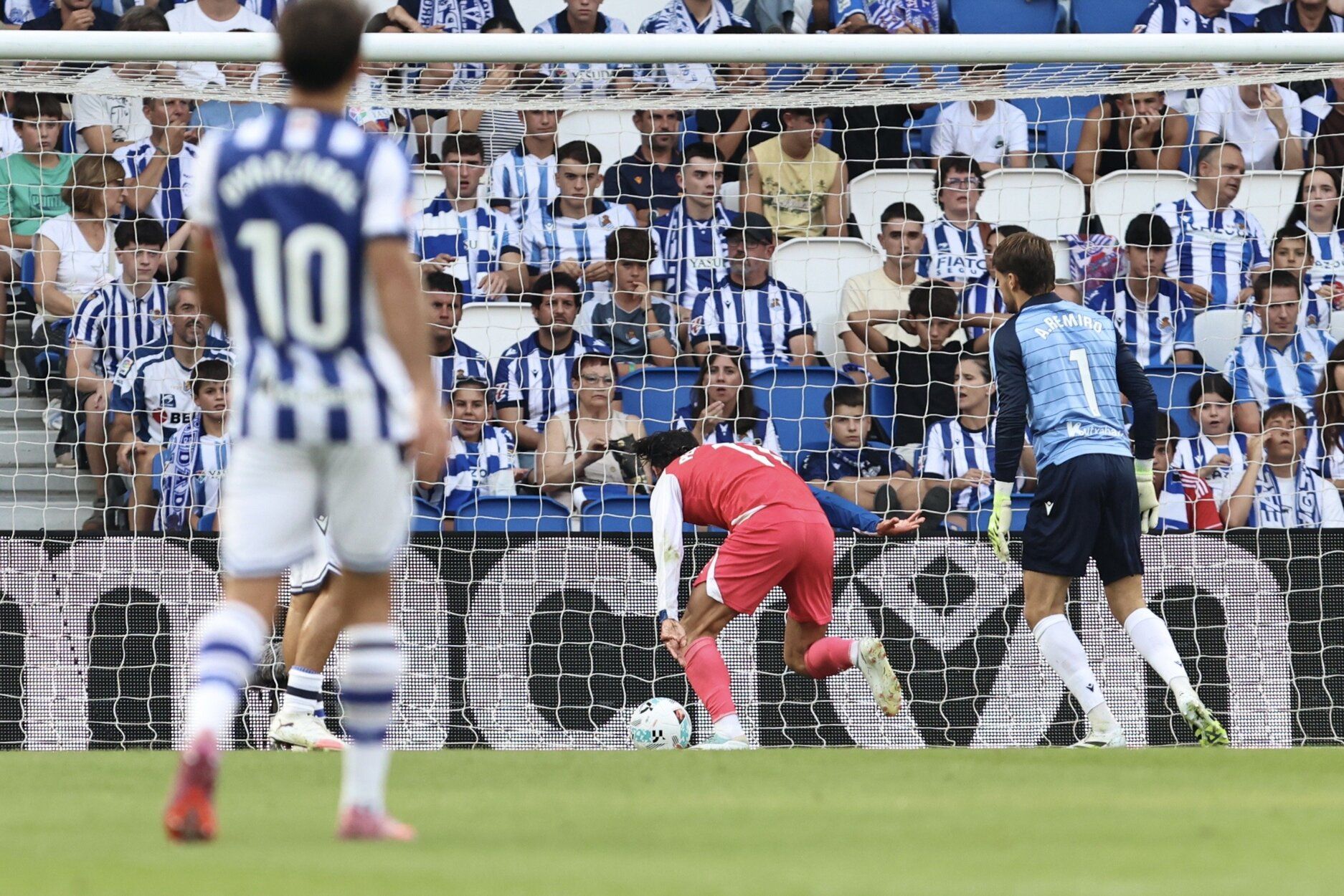 Partido loco en Anoeta de la Real Sociedad y el Espanyol