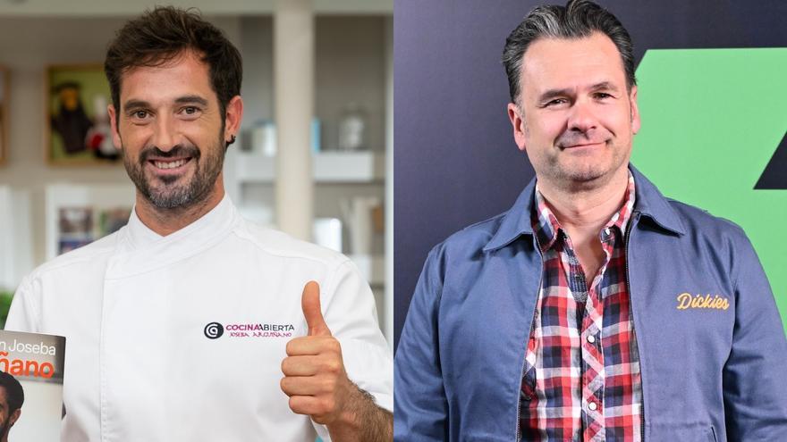 Así fue la visita de Iñaki López al primer programa de Joseb