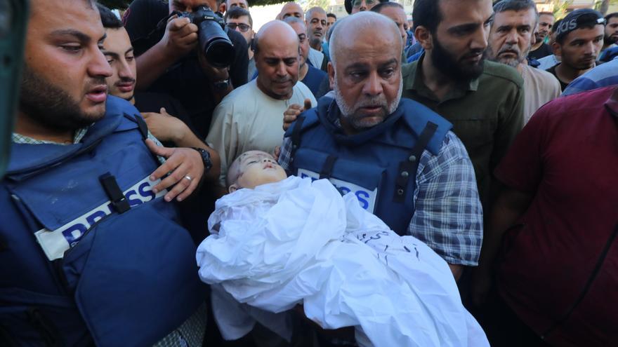 Más de 60 muertos, la mayoría niños, en los últimos bombardeos israelíes sobre Gaza