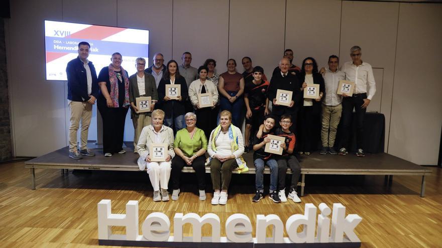 En imágenes: Entrega de los premios DEIA Laboral Kutxa Hemendik Sariak de la comarca Nerbioi-Ibaizabal