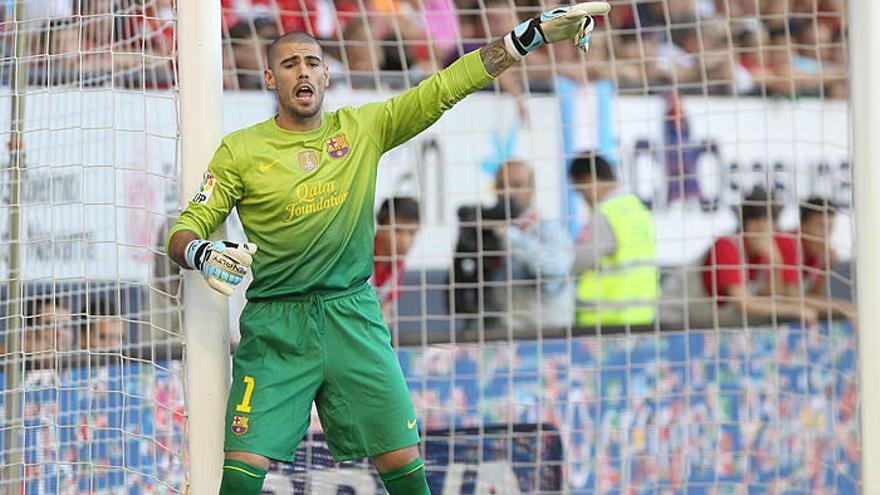 Valdés, seis semanas de baja