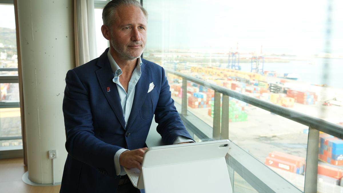 Iván Jiménez, presidente de la Autoridad Portuaria de Bilbao Iván Jiménez, presidente de la Autoridad Portuaria de Bilbao